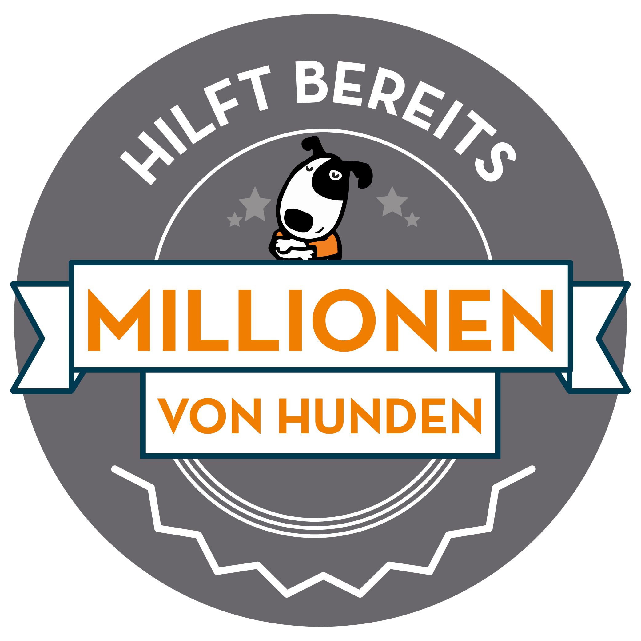 Icon Millionen von Hunden