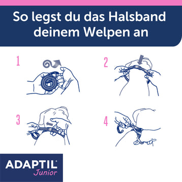 Adaptil Junior Carousel Anwendung