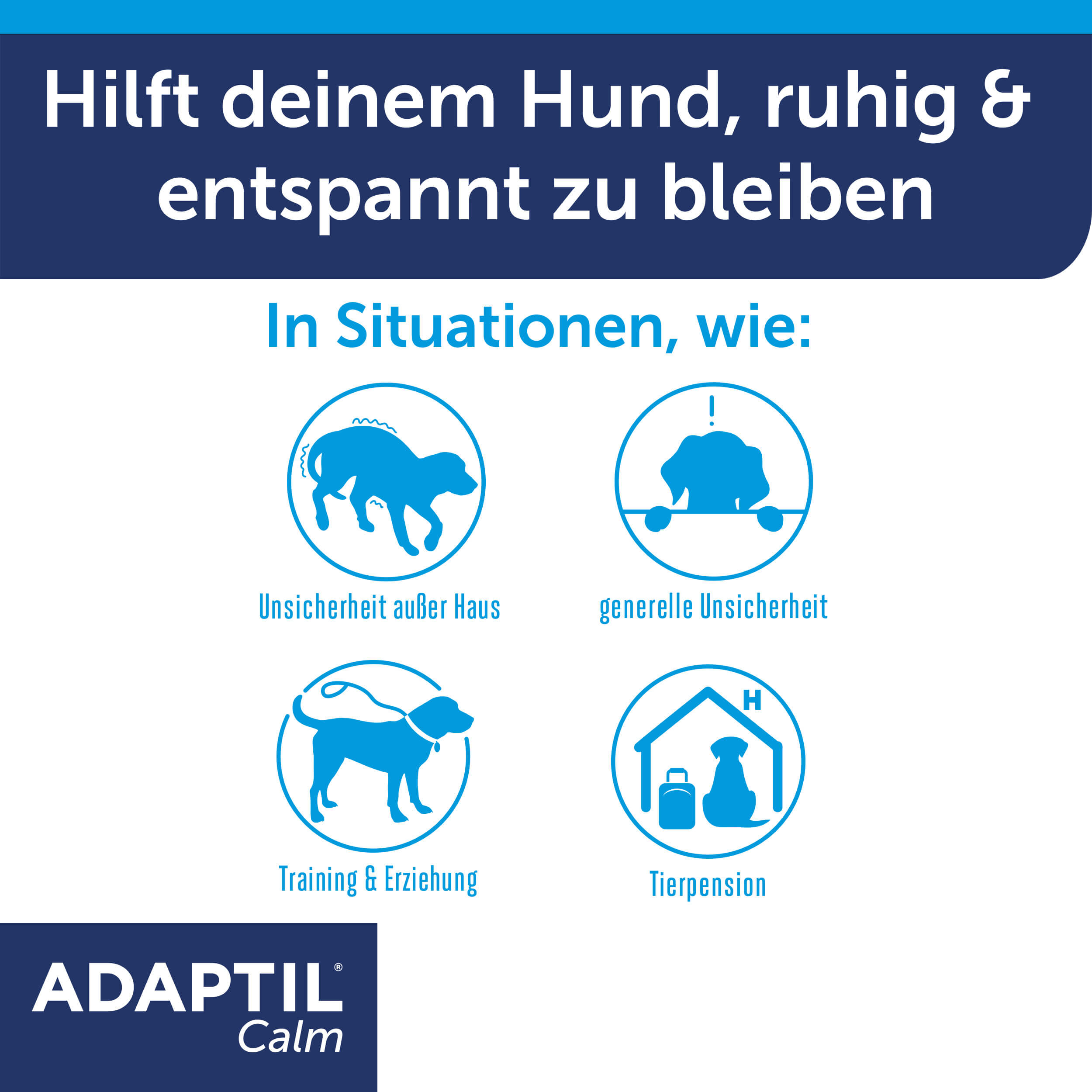 Adaptil Calm Halsband Carousel Indikationen